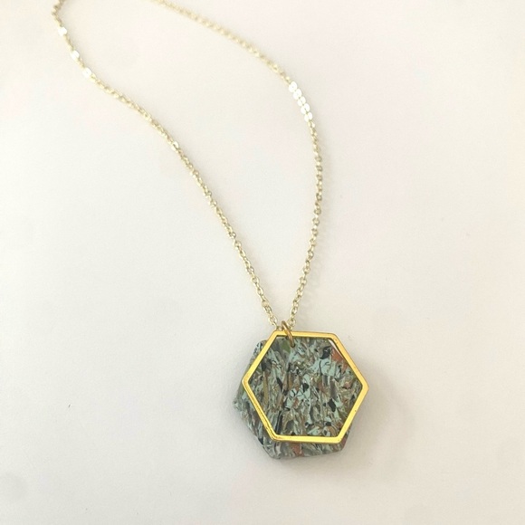 Handmade Polymer Clay Pendant Necklace - Picture 2 of 3